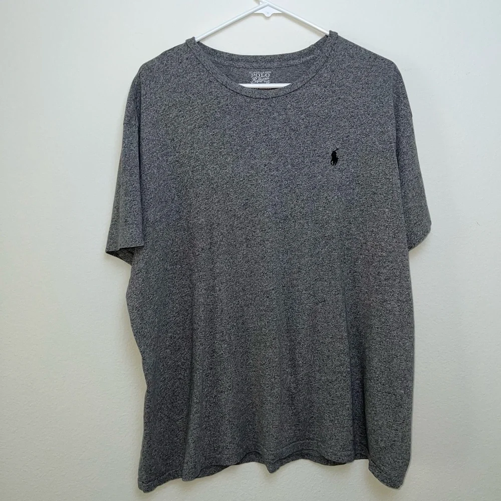 Like New POLO RALPH LAUREN MENS Gray Tee